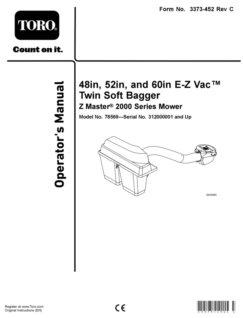 Toro Z Master Commercial 2000 Series User manual