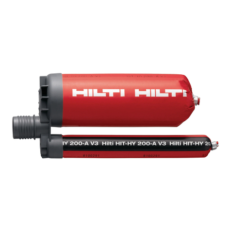 Hilti HIT-HY 200-A User manual