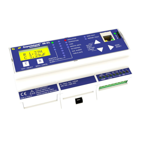 Trafox SUPERINTEND IM-01.IND User manual