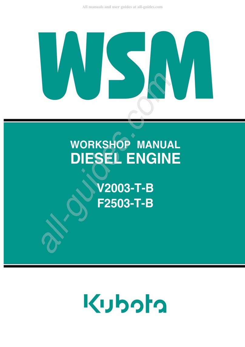 Kubota V2003-T-B Workshop manual