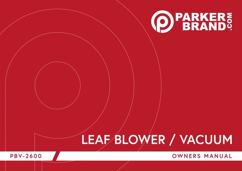 Parker PARKER BRAND PBV-2600 owner's manual Parker PARKER BRAND PBV-2600 owner's manual