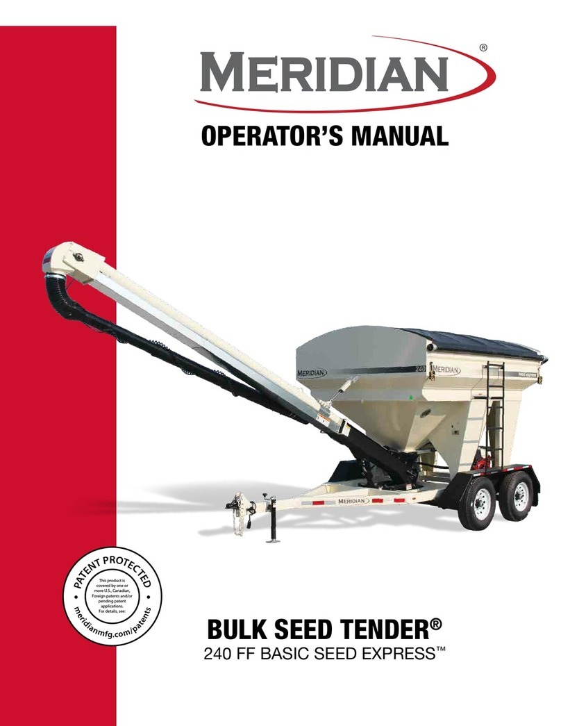 Meridian SEED EXPRESS Bulk Seed Tender User manual Meridian SEED EXPRESS Bulk Seed Tender User manual