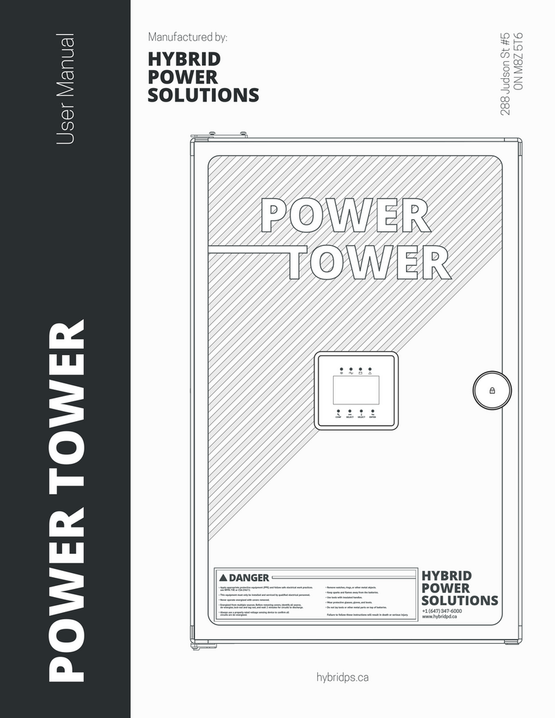 HYBRID POWER POWER TOWER 120V manual