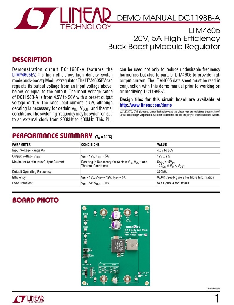 Linear Technology DC1198B-A Demo Manual