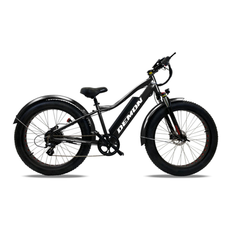 Demon Powersport DEMON E-BIKES THUNDERBOLT SL owner's manual
