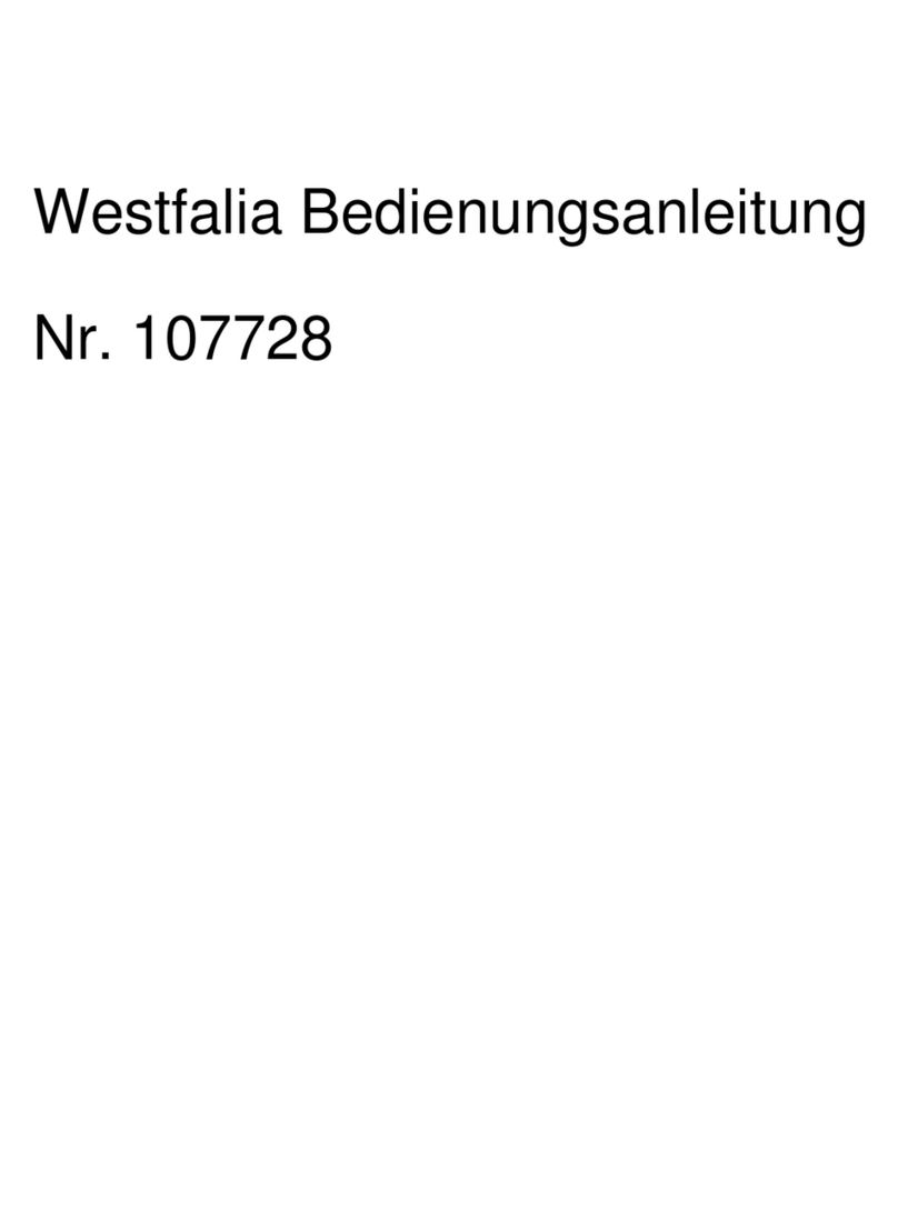 Westfalia 52 82 65 instruction manual