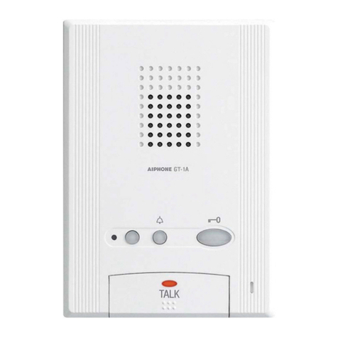 Aiphone GT-1A User manual Aiphone GT-1A User manual
