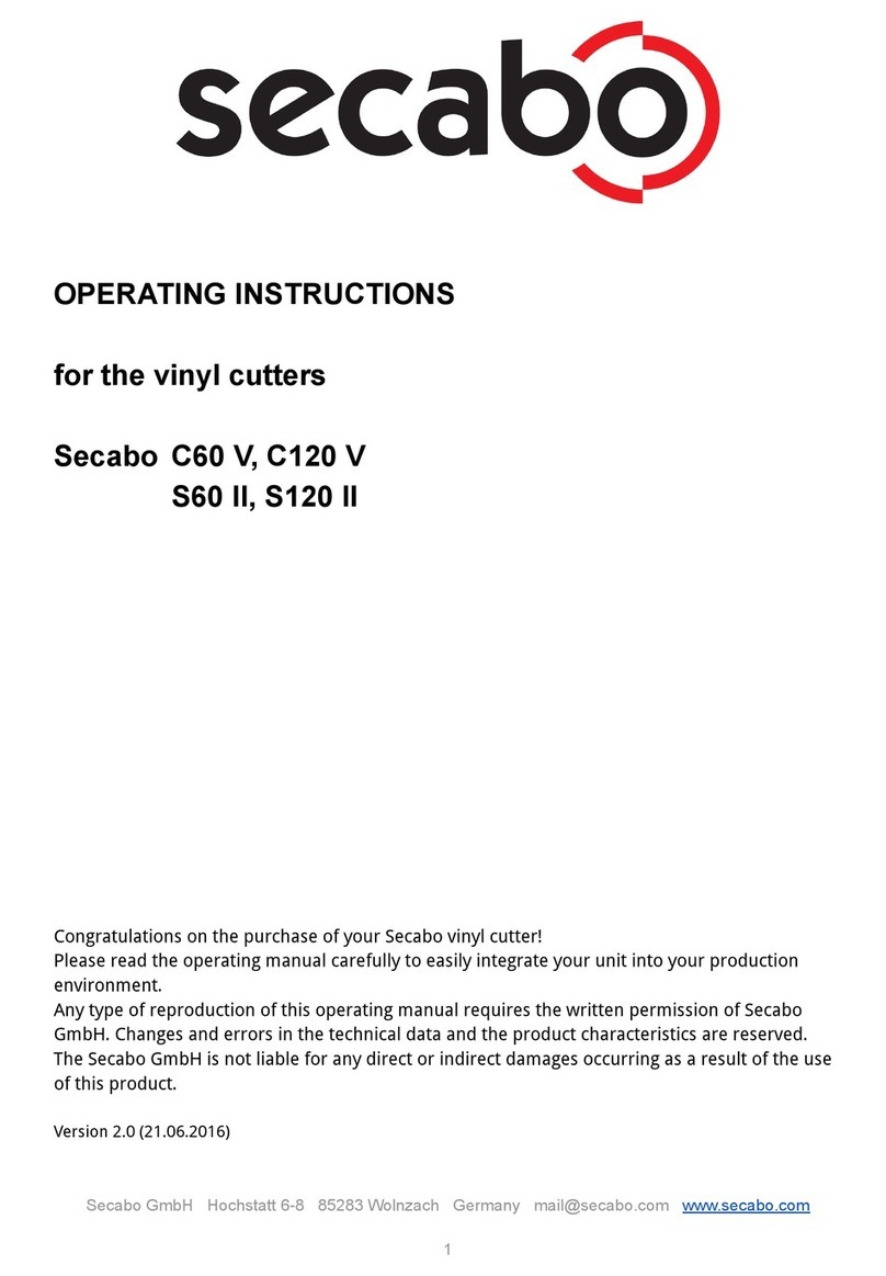 Secabo C60 V User manual