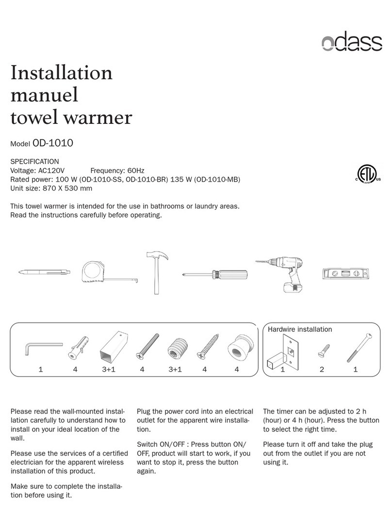 odass OD-1010 User manual