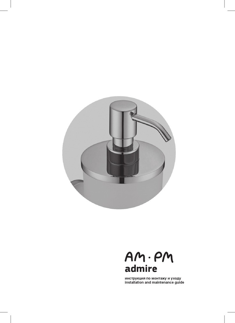 AM.PM ADMIRE LINE Product manual