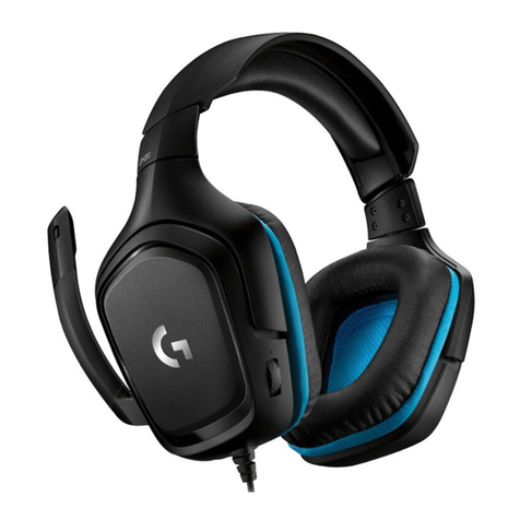 Logitech G431 User manual