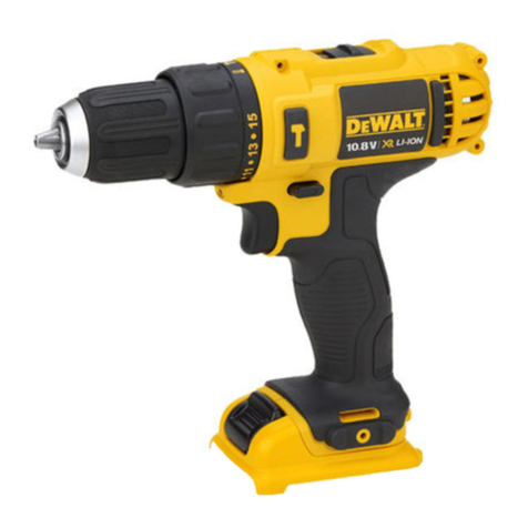DeWalt XR DCD716 User manual