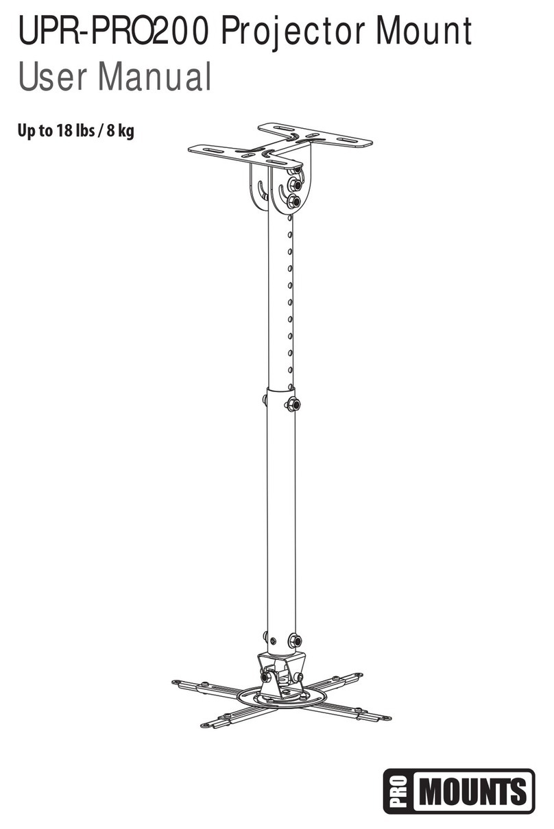 Promounts UPR-PRO200 user manual