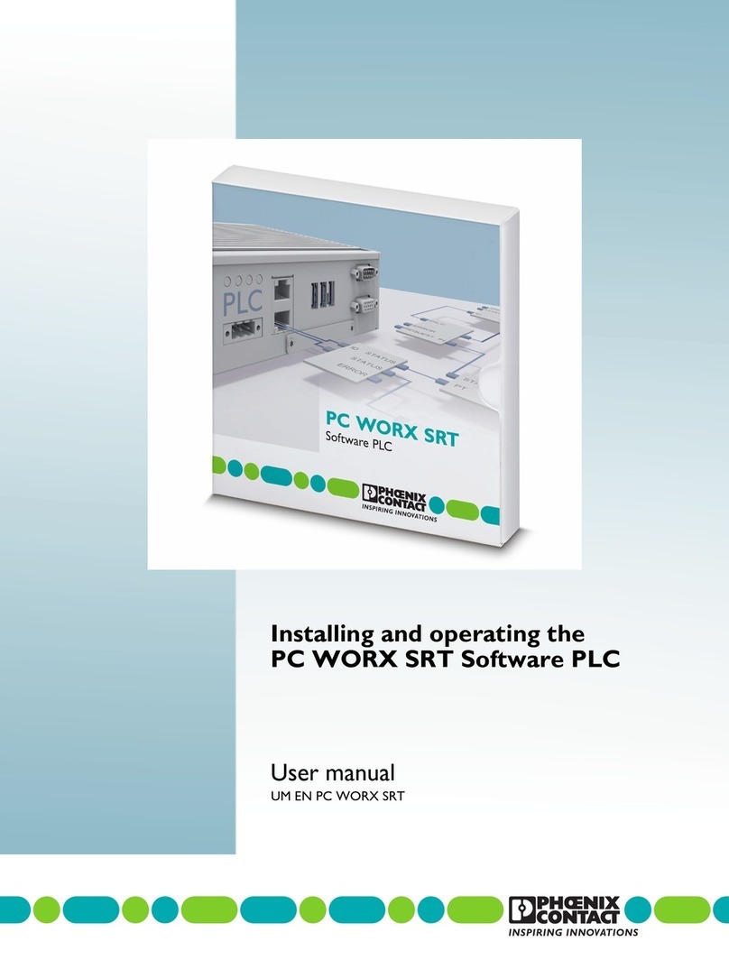 Phoenix Contact PC WORX SRT user manual