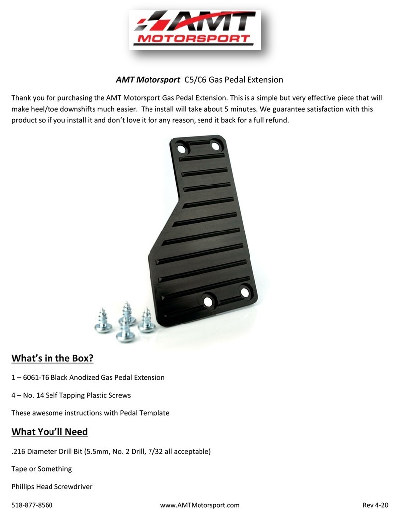 AMT Motorsport C5 quick start guide