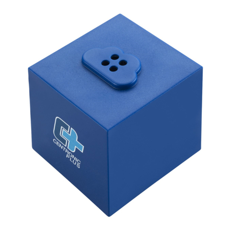 Becker homee CentronicPlus Cube Assembly and operating instruction