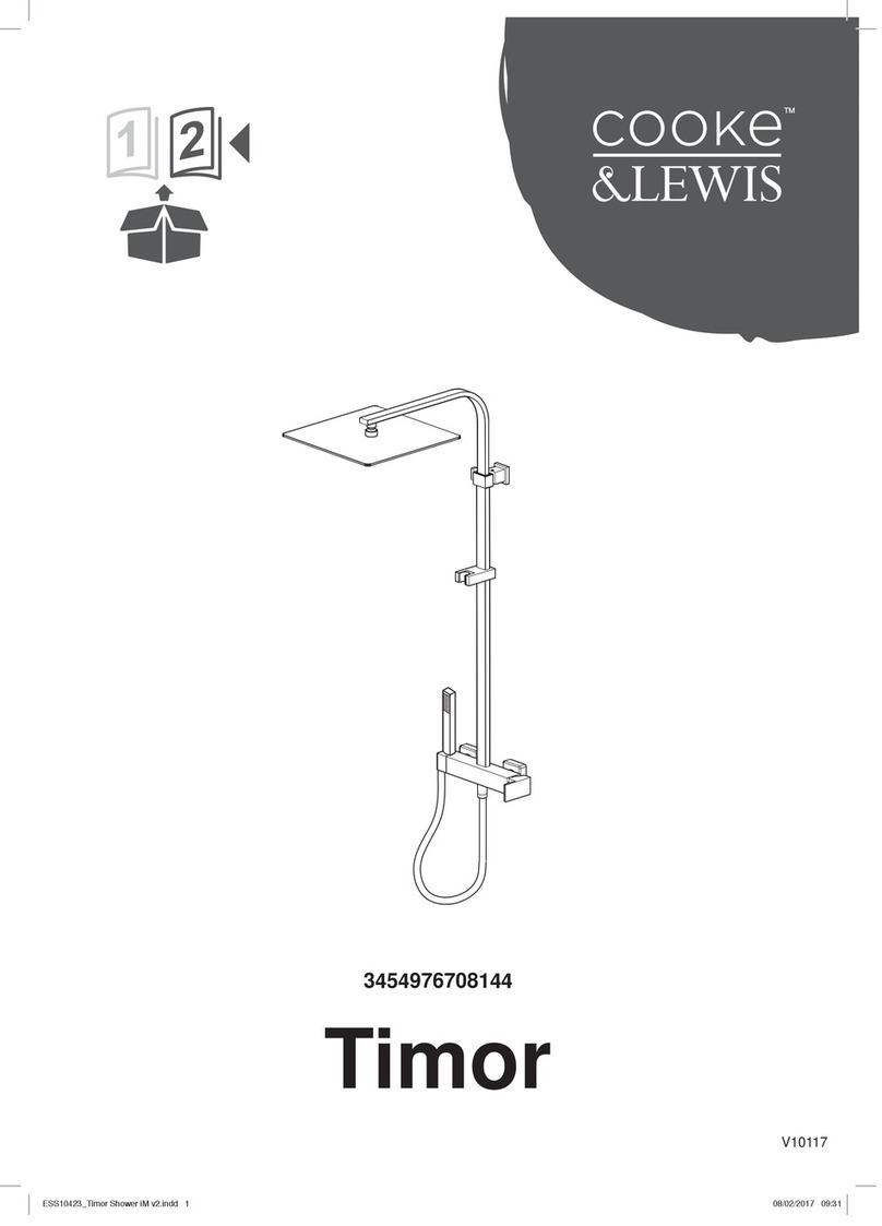 Cooke & Lewis Timor User manual Cooke & Lewis Timor User manual