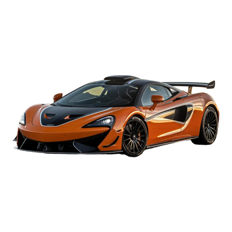 McLaren 620R Owner's handbook
