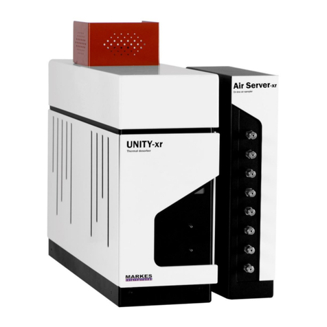 Markes International UNITY-Air Server-xr User manual