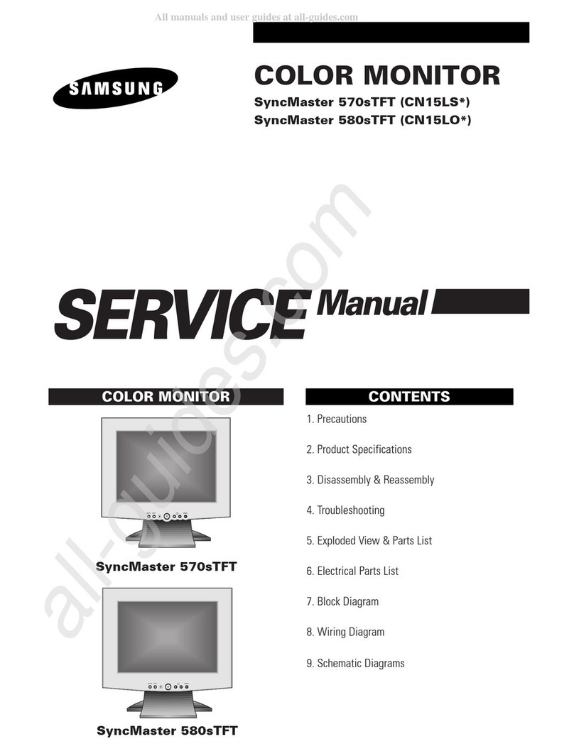 Samsung SyncMaster 570S TFT User manual Samsung SyncMaster 570S TFT User manual