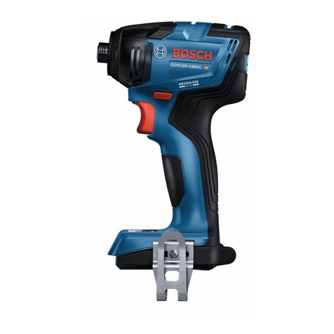 Bosch GDR18V-1860C Operating/safety instructions