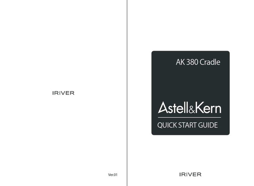 IRiver Astell&Kern AK 380 User manual