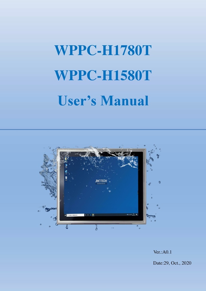 JHCTech WPPC-H1780T user manual