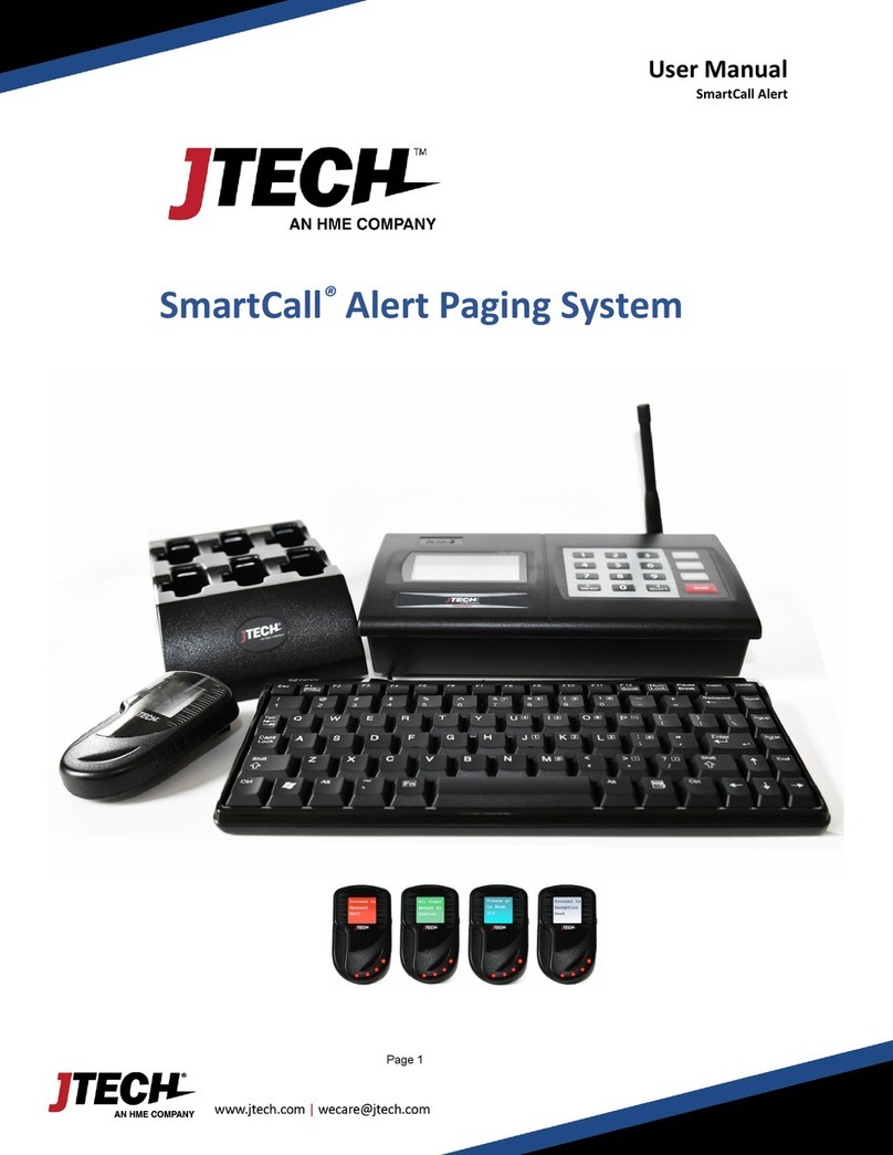 J-TECH SmartCall User manual