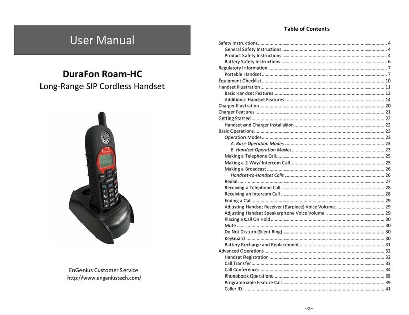 EnGenius DuraFon Roam-HC User manual