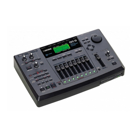 Roland BR-8 Service notes