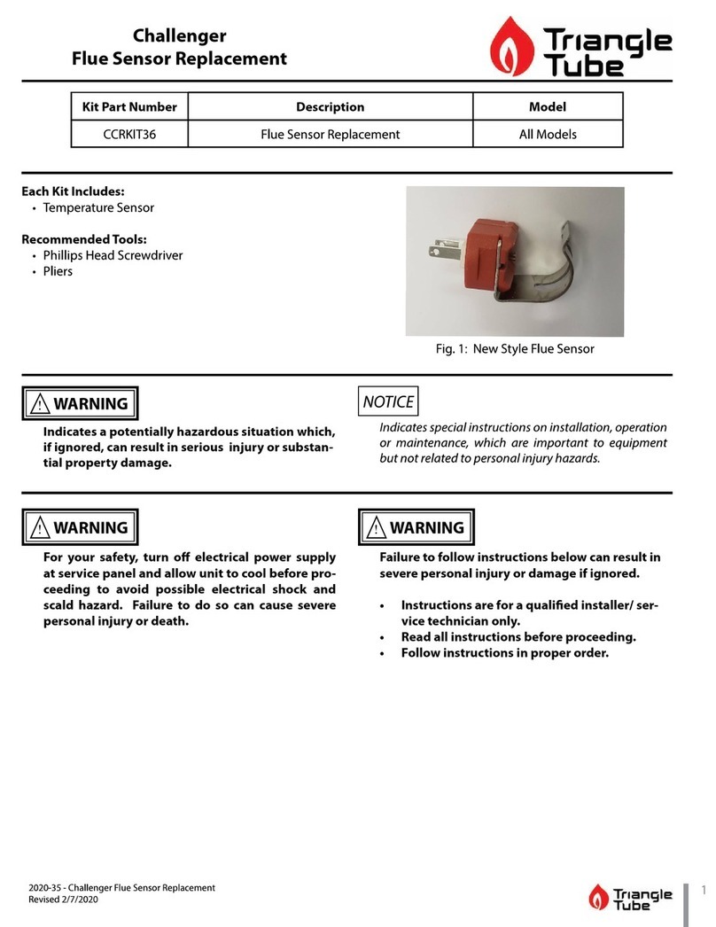 TriangleTube CCRKIT36 User manual