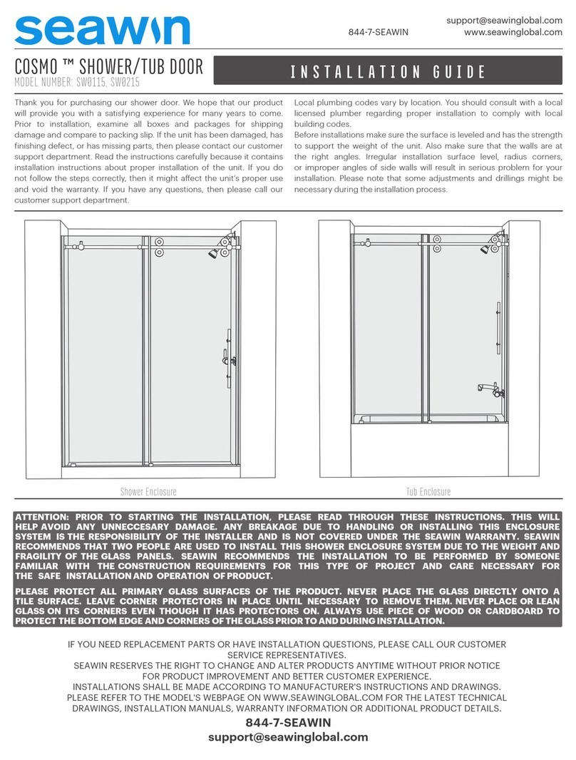 Seawind COSMO SW0115 installation guide Seawind COSMO SW0115 installation guide