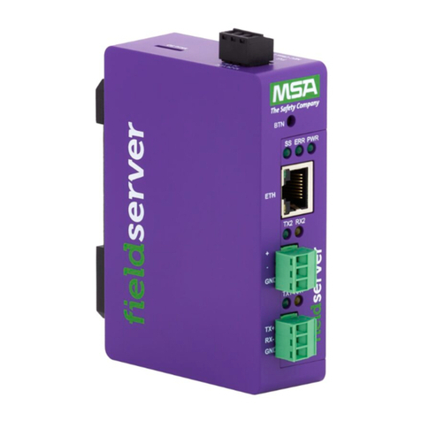 MSA QuickServer FS-QS-2XX0 User manual