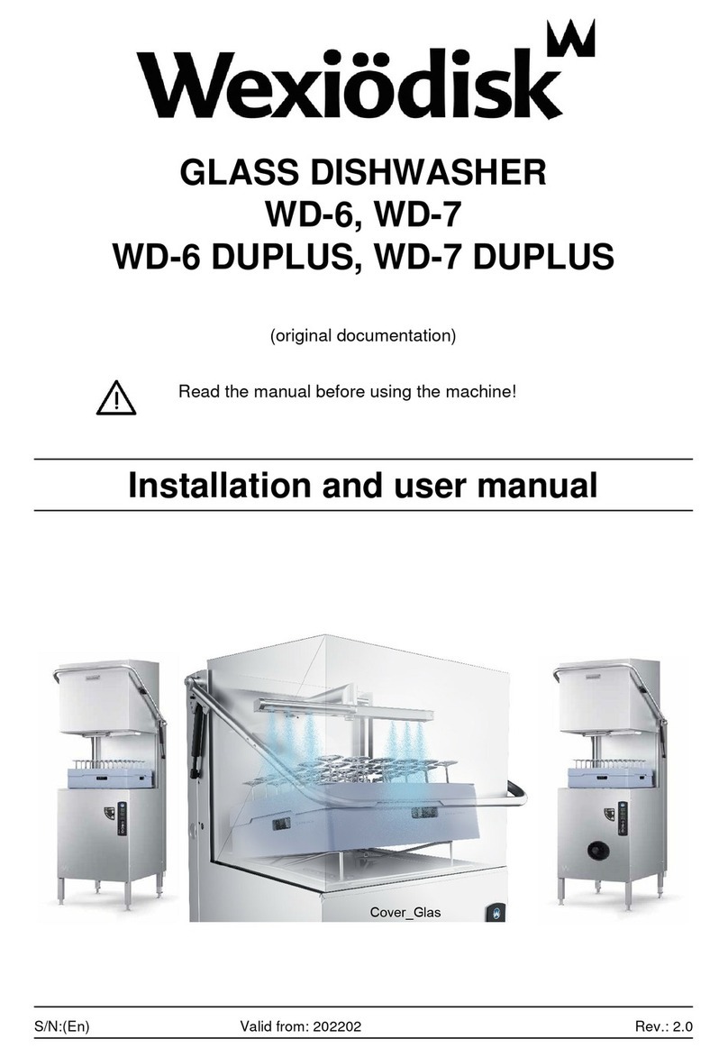 Wexiodisk WD-6 User manual