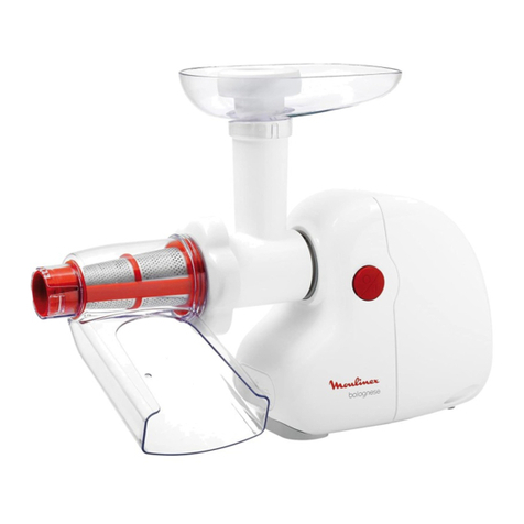 Moulinex bolognese HV2 User manual