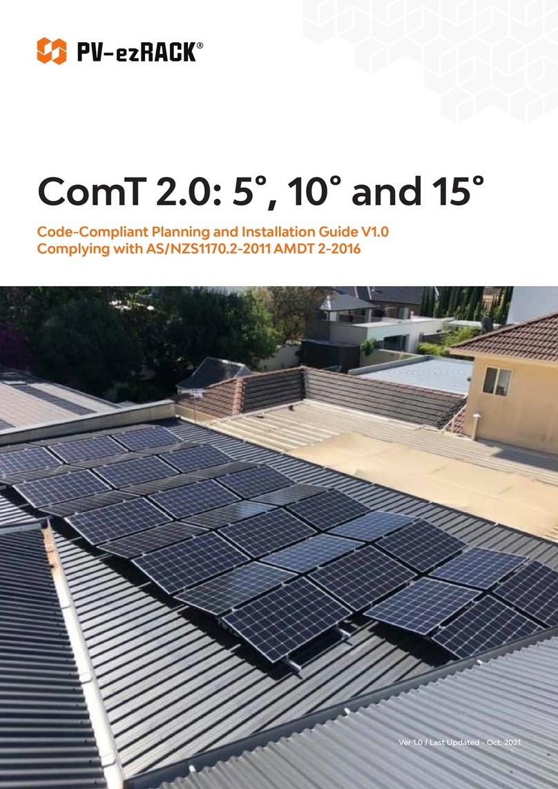 PV-ezRack ComT 2.0 Planning and installation guide PV-ezRack ComT 2.0 Planning and installation guide