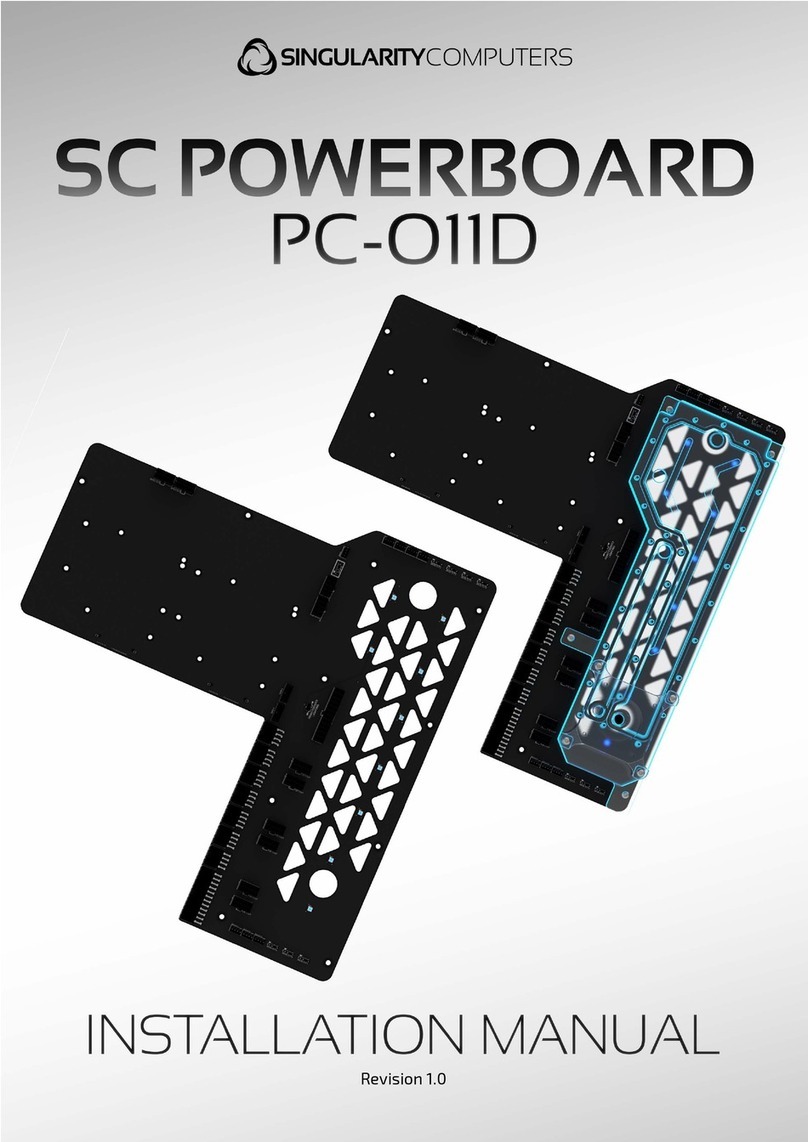 SINGULARITY COMPUTERS PowerBoard PC-011D User manual