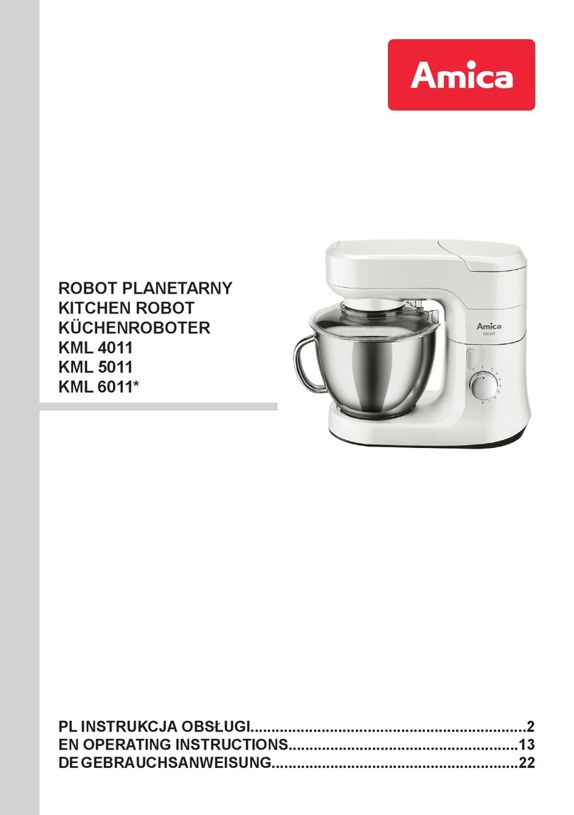 Amica KML 4011 operating instructions
