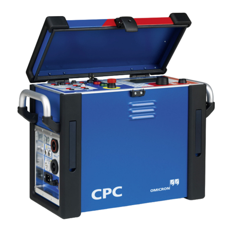 Omicron CPC 100 User manual
