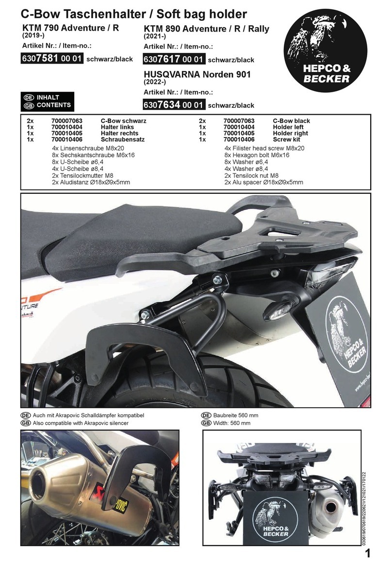 hepco & becker 6307581 00 01 User manual