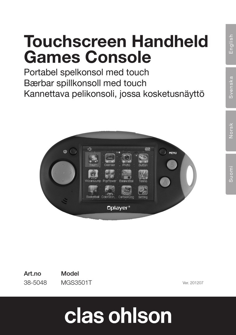 Clas Ohlson MGS3501T manual
