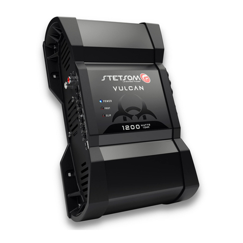 StetSom VULCAN 1200 User manual