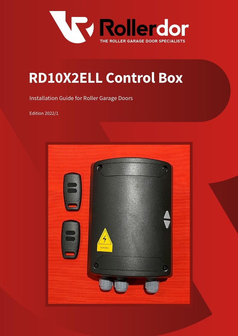 Rollerdor RD10X2ELL installation guide