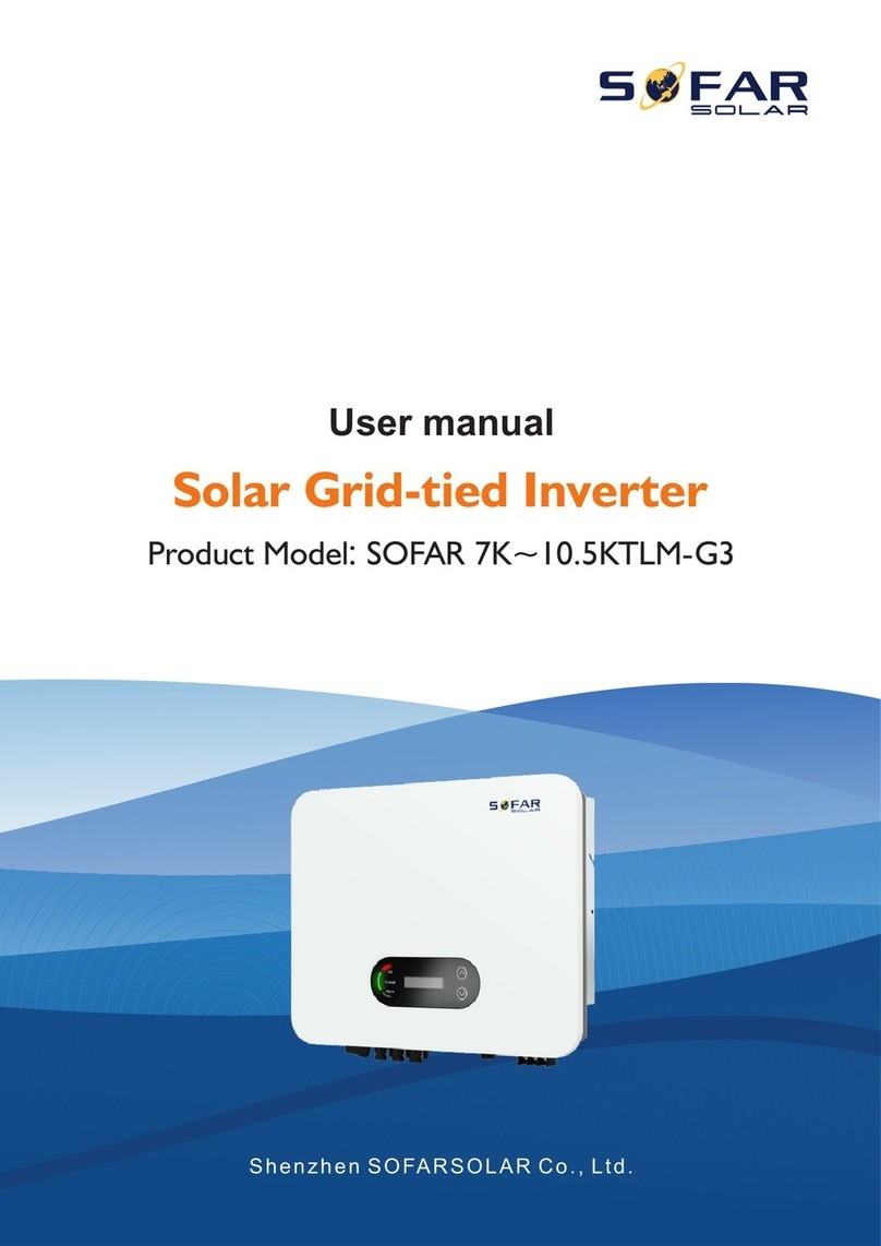 Sofar solar 7KTLM-G3 user manual Sofar solar 7KTLM-G3 user manual