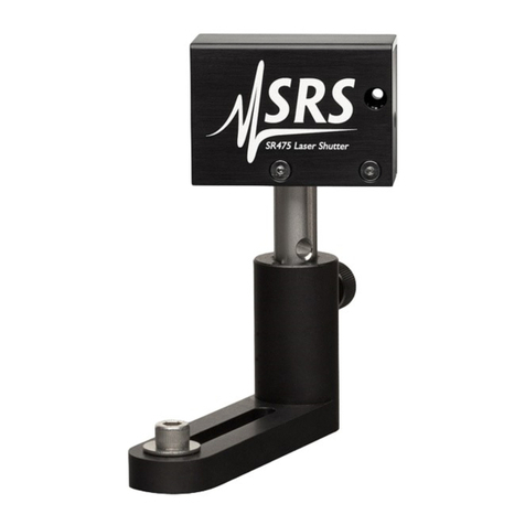 Lambda SRS SR475 User manual