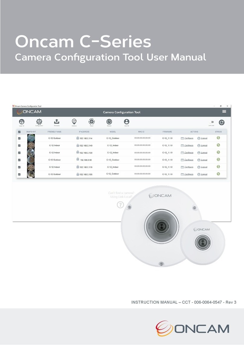 Oncam C Series user manual