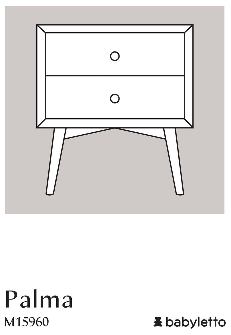 Babyletto Palma M15960 User manual