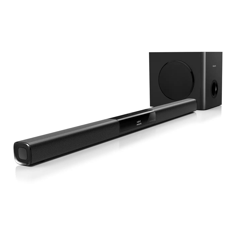 Philips HTL3110B quick start guide
