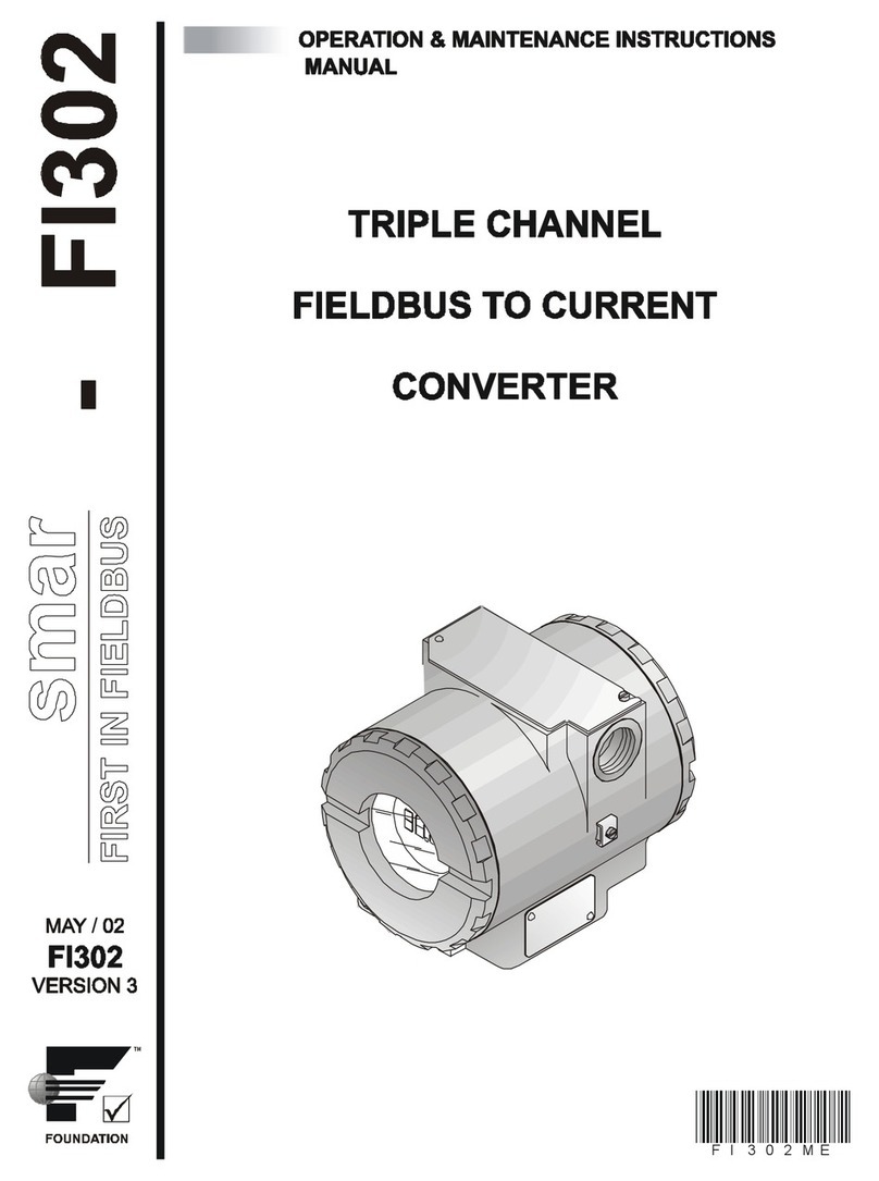 SMAR FI302 Manual