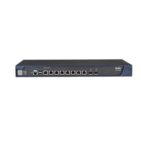 Ruijie RG-EasyGate Series Hardware  installation and reference guide